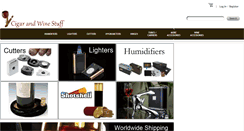 Desktop Screenshot of cigarandwinestuff.com